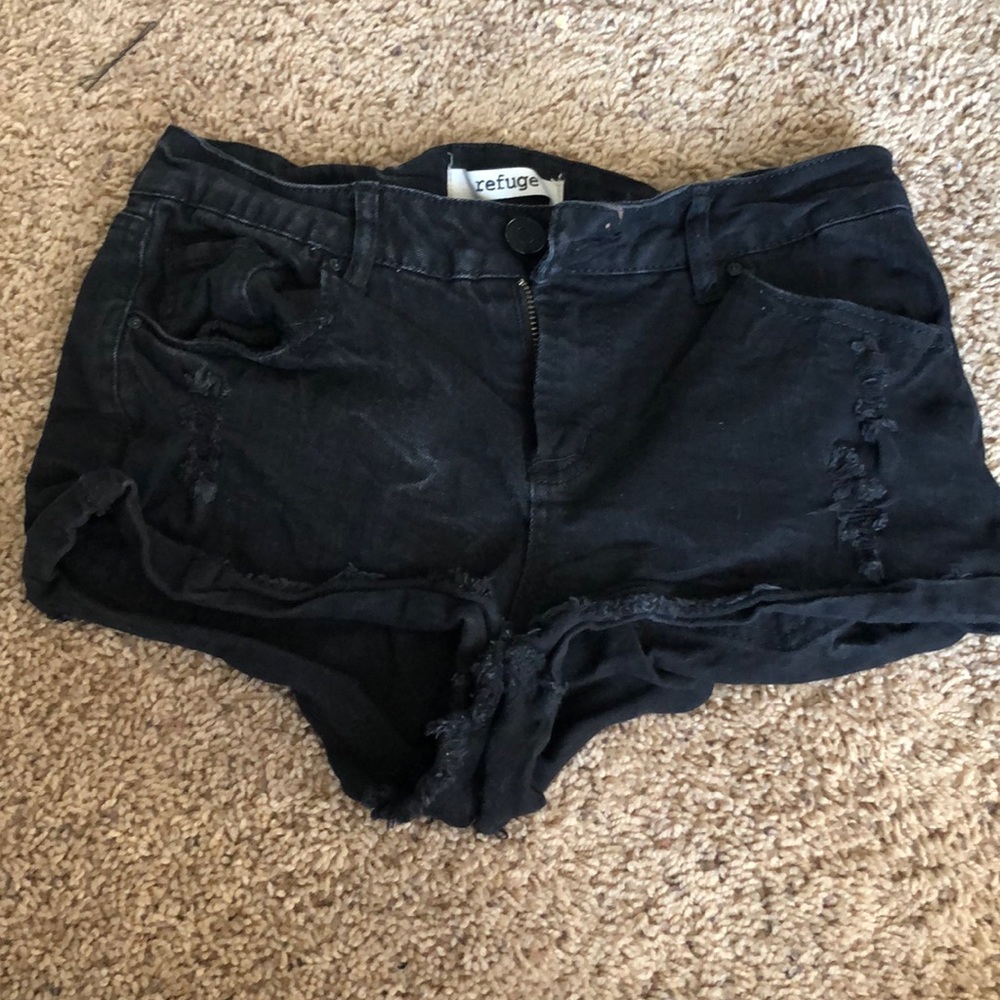 Black shorts